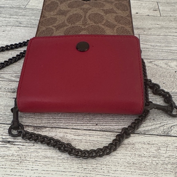 Coach Snap Phone Crossbody Bag - Picture 8 of 12